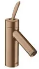 AXOR-HG-AXOR-Starck-Classic-Einhebel-Waschtischmischer-70-mit-Zugstangen-Ablaufgarnitur-Brushed-Red-Gold-10010310 gallery number 1